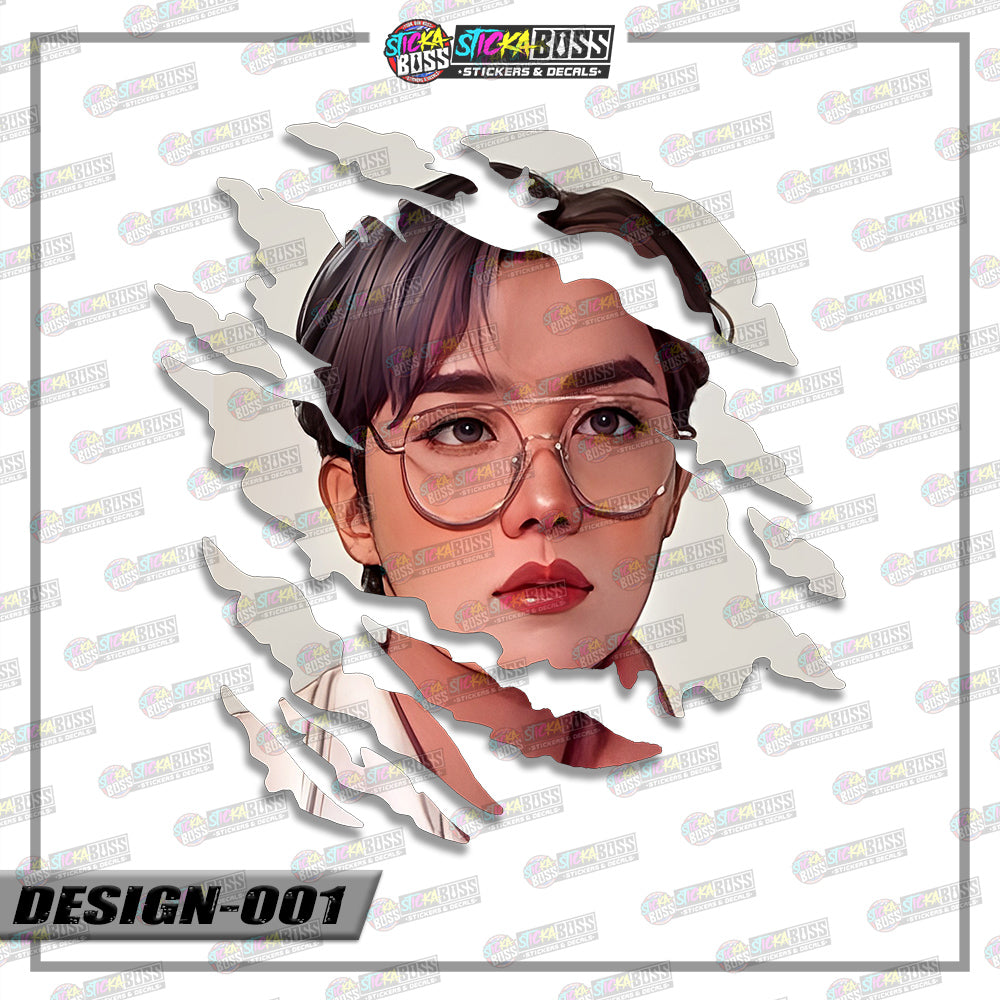 BTS PART 2 | ANIME SCRATCH STICKER【VINYL PRINTED】( LAMINATED / WATERPROOF )【Stickaboss】