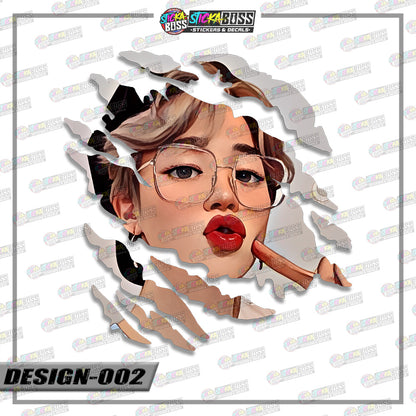 BTS PART 2 | ANIME SCRATCH STICKER【VINYL PRINTED】( LAMINATED / WATERPROOF )【Stickaboss】