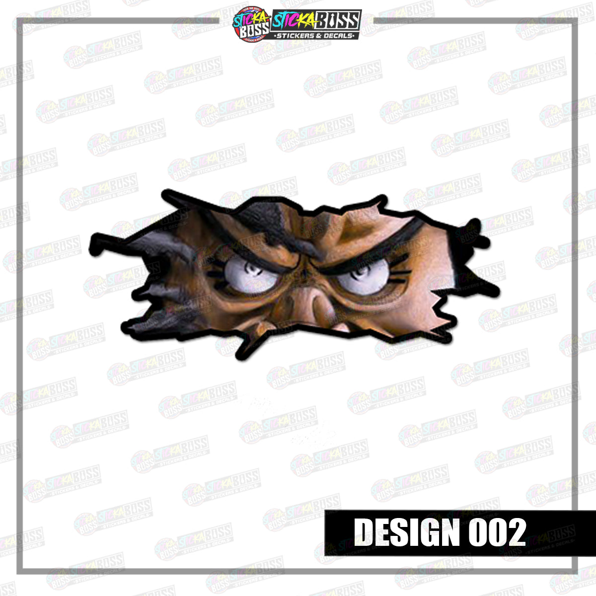 ONEPIECE | CRACK PEEKERS  ( ANIME VINYL STICKER DECALS )【Stickaboss】