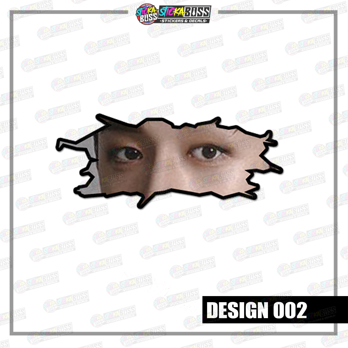 KPOP-STRAYKIDS | CRACK PEEKERS  ( ANIME VINYL STICKER DECALS )【Stickaboss】