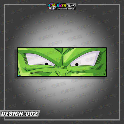 DRAGON BALL Z | ANIME  EYE SLAP STICKER【VINYL PRINTED】( LAMINATED / WATERPROOF )