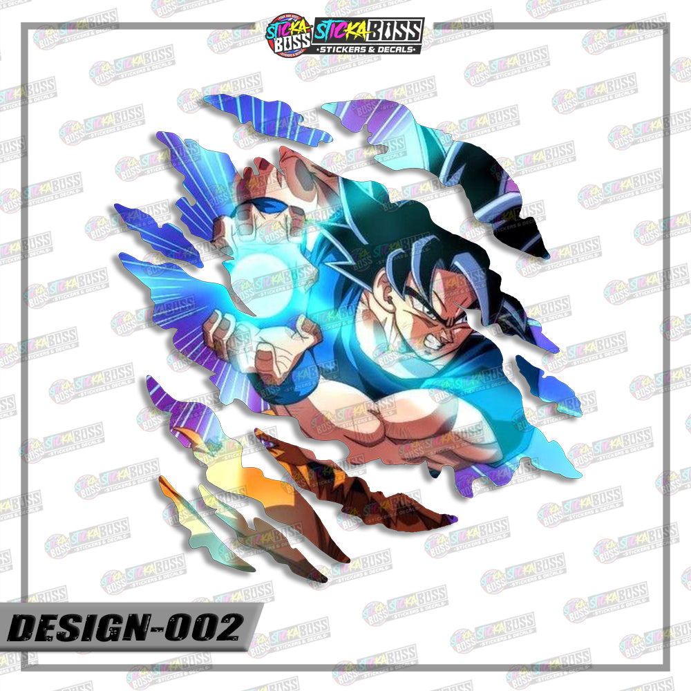DRAGON BALL | ANIME SCRATCH STICKER【VINYL PRINTED】( LAMINATED / WATERPROOF )【Stickaboss】
