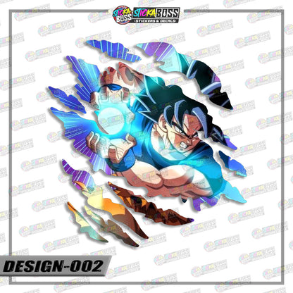 DRAGON BALL | ANIME SCRATCH STICKER【VINYL PRINTED】( LAMINATED / WATERPROOF )【Stickaboss】