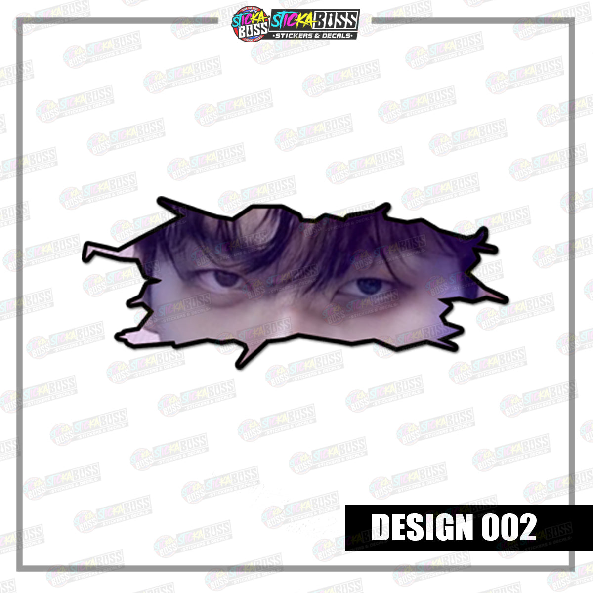 KPOP-TXT | CRACK PEEKERS  ( ANIME VINYL STICKER DECALS )【Stickaboss】