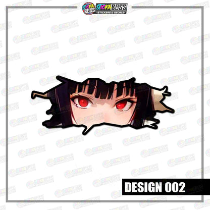 KAKEGURUI | CRACK PEEKERS  ( ANIME VINYL STICKER DECALS )【Stickaboss】