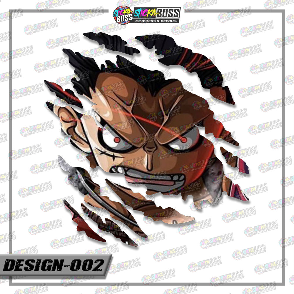 ONE PIECE PART 2 | ANIME SCRATCH STICKER【VINYL PRINTED】( LAMINATED / WATERPROOF )【Stickaboss】