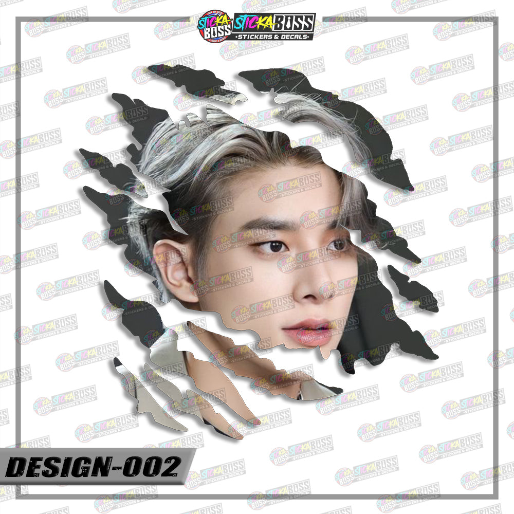 ENHYPEN | SCRATCH STICKER【VINYL PRINTED】( LAMINATED / WATERPROOF )【Stickaboss】