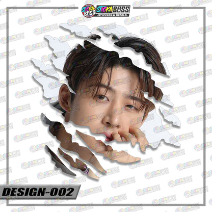 IKON | ANIME SCRATCH STICKER【VINYL PRINTED】( LAMINATED / WATERPROOF )【Stickaboss】