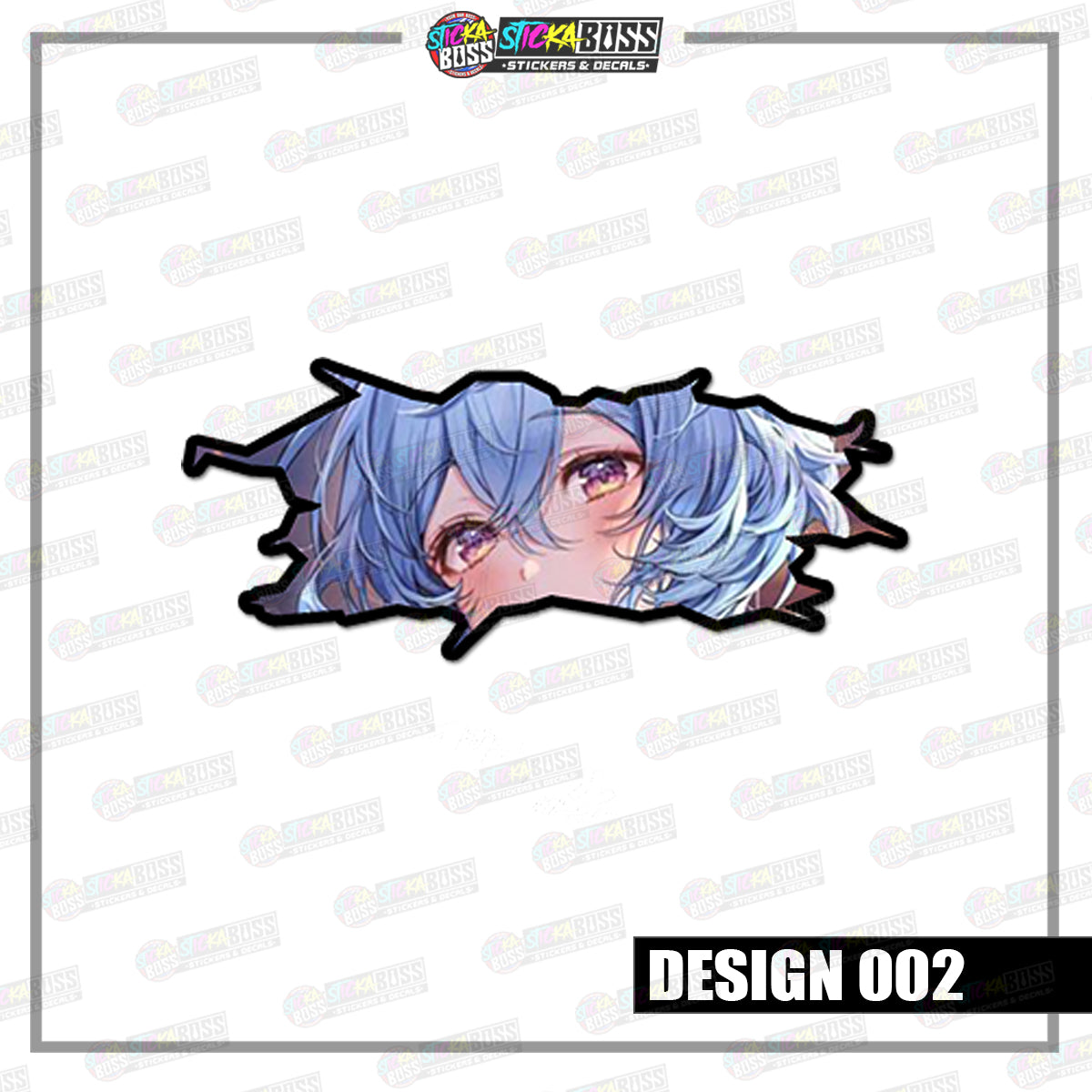 GENSHIN IMPACT | ANIME SCRATCH STICKER【VINYL PRINTED】( LAMINATED / WATERPROOF )【Stickaboss】