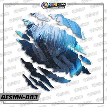 JUJUTSU KAISEN PART 1 | ANIME SCRATCH STICKER【VINYL PRINTED】( LAMINATED / WATERPROOF )【Stickaboss】