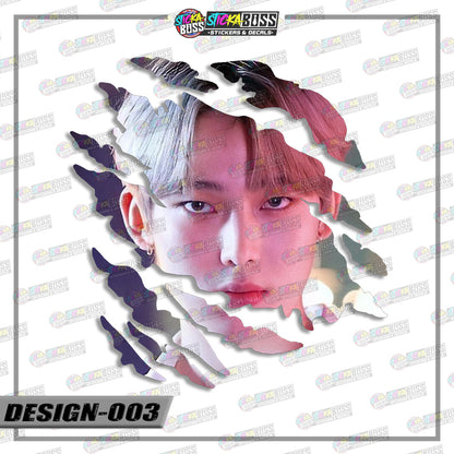 ENHYPEN | SCRATCH STICKER【VINYL PRINTED】( LAMINATED / WATERPROOF )【Stickaboss】