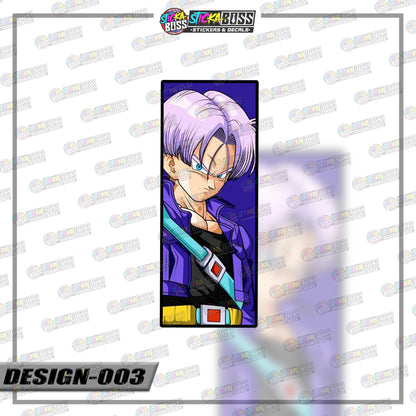 DRAGONBALL | RECTANGLE SIZE  VINYL STICKER 【VINYL PRINTED】( LAMINATED / WATERPROOF )