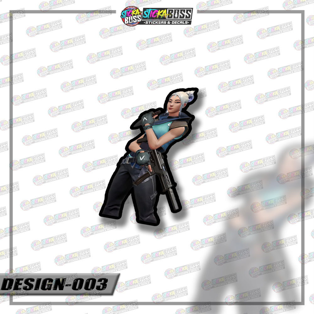 VALORANT | VINYL STICKER【VINYL PRINTED】( LAMINATED / WATERPROOF ) (Copy)