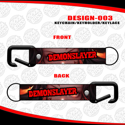 DEMONSLAYER KEYCHAIN / KEYHOLDER / KEYLACE (SOLD PER PIECE)【Stickaboss】