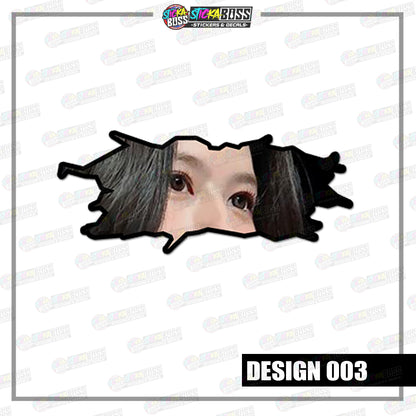 KPOP-TWICE | CRACK PEEKERS  ( ANIME VINYL STICKER DECALS )【Stickaboss】