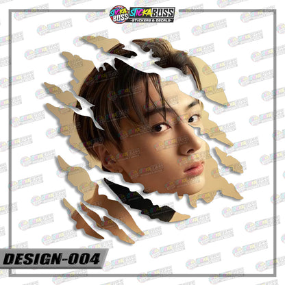 ENHYPEN | SCRATCH STICKER【VINYL PRINTED】( LAMINATED / WATERPROOF )【Stickaboss】