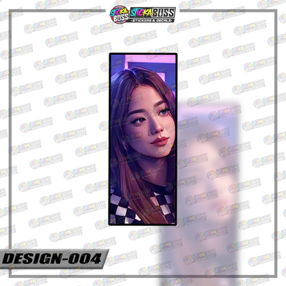 KPOP-BLACKPINK | RECTANGLE SIZE  VINYL STICKER 【VINYL PRINTED】( LAMINATED / WATERPROOF )
