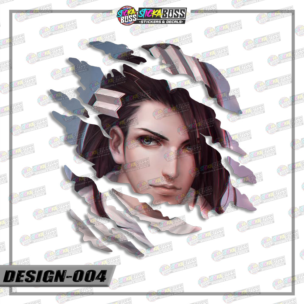 BLEACH | ANIME SCRATCH STICKER【VINYL PRINTED】( LAMINATED / WATERPROOF )【Stickaboss】