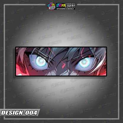 JUJUTSU KAISEN PART 1 | ANIME  EYE SLAP STICKER【VINYL PRINTED】( LAMINATED / WATERPROOF )