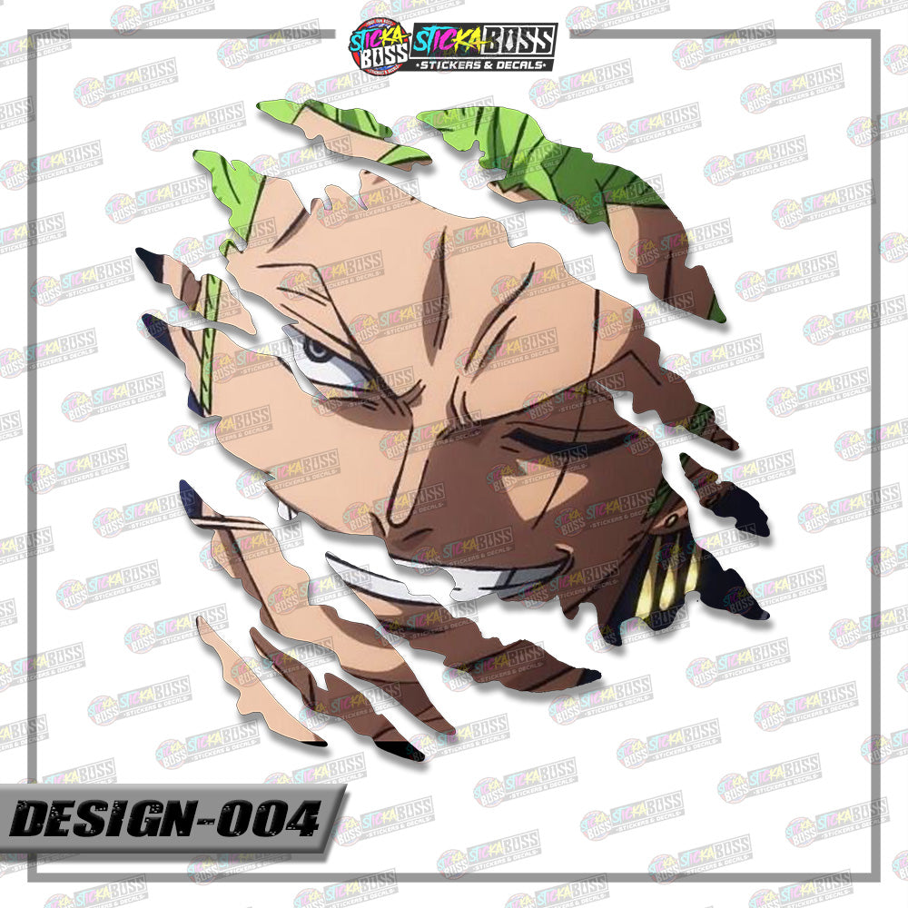 ONE PIECE PART 2 | ANIME SCRATCH STICKER【VINYL PRINTED】( LAMINATED / WATERPROOF )【Stickaboss】