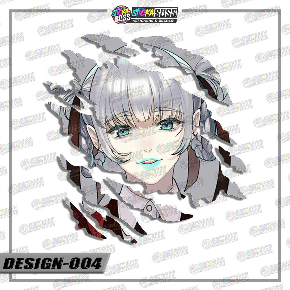 KAKEGURUI | ANIME SCRATCH STICKER【VINYL PRINTED】( LAMINATED / WATERPROOF )【Stickaboss】