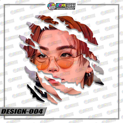 BTS PART 2 | ANIME SCRATCH STICKER【VINYL PRINTED】( LAMINATED / WATERPROOF )【Stickaboss】