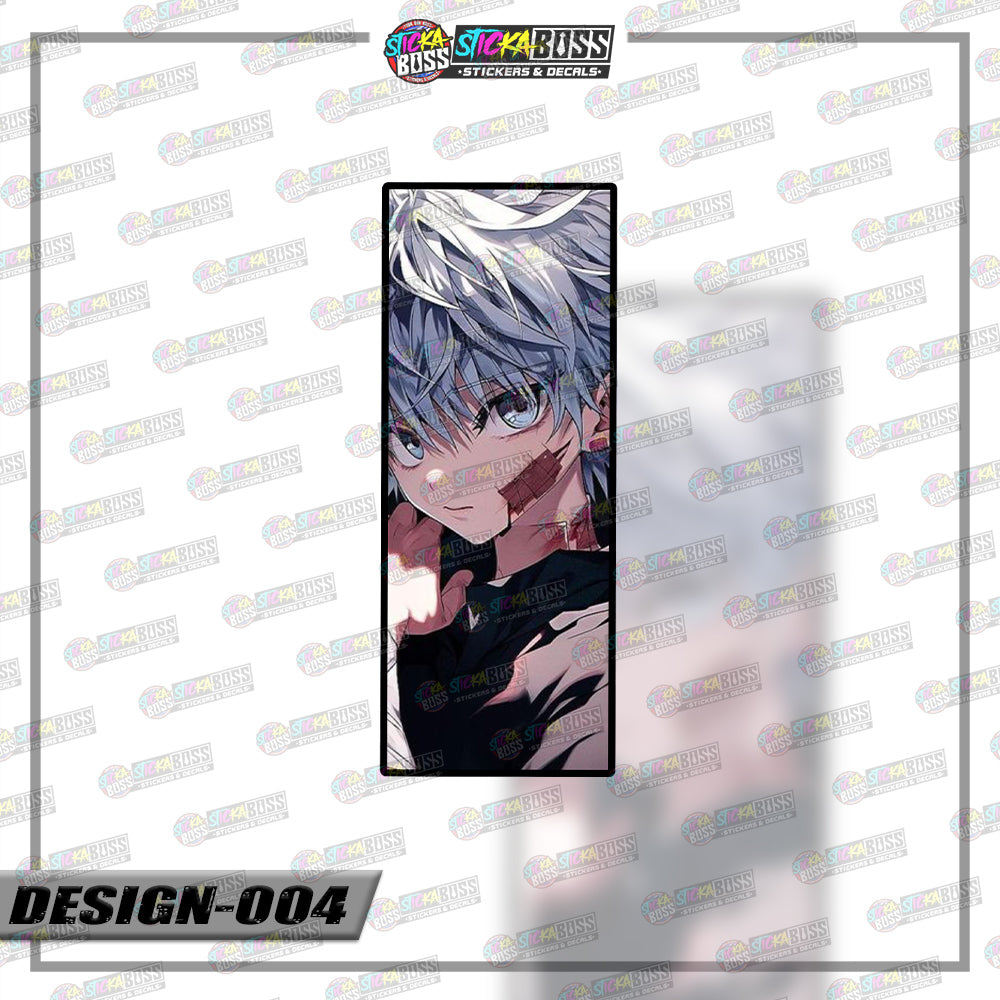 HUNTER X HUNTER | RECTANGLE SIZE  VINYL STICKER 【VINYL PRINTED】( LAMINATED / WATERPROOF )