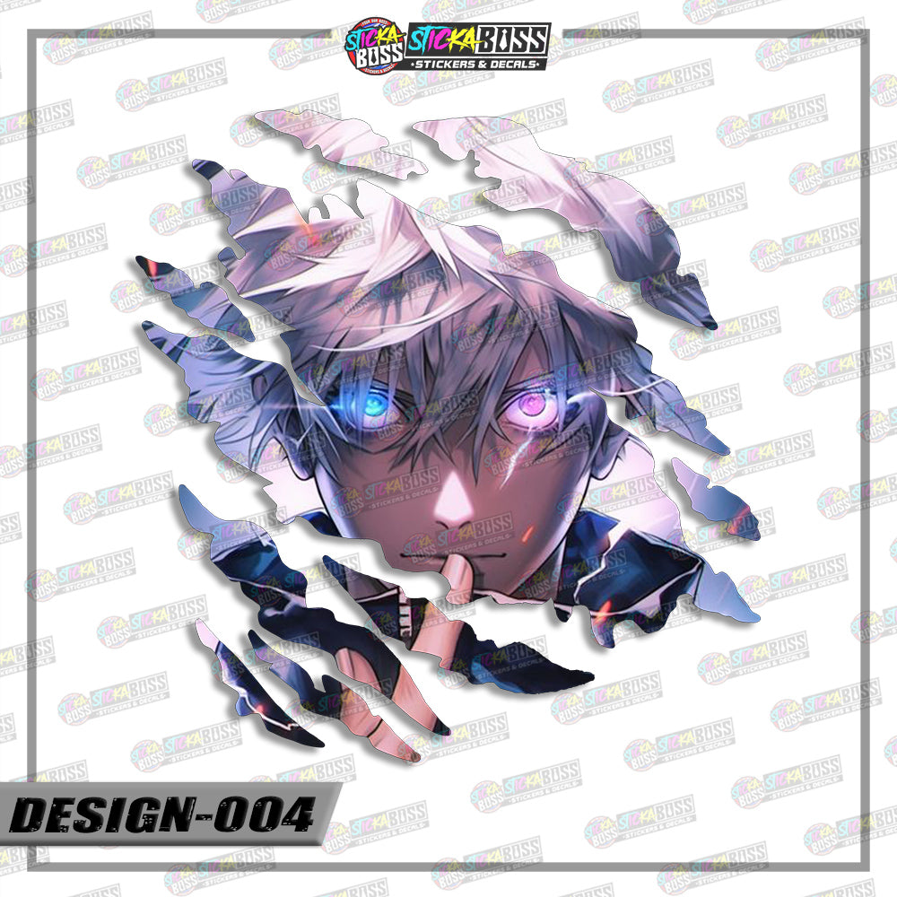 JUJUTSU KAISEN PART 2 | ANIME SCRATCH STICKER【VINYL PRINTED】( LAMINATED / WATERPROOF )【Stickaboss】