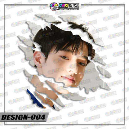 TREASURE | ANIME SCRATCH STICKER【VINYL PRINTED】( LAMINATED / WATERPROOF )【Stickaboss】