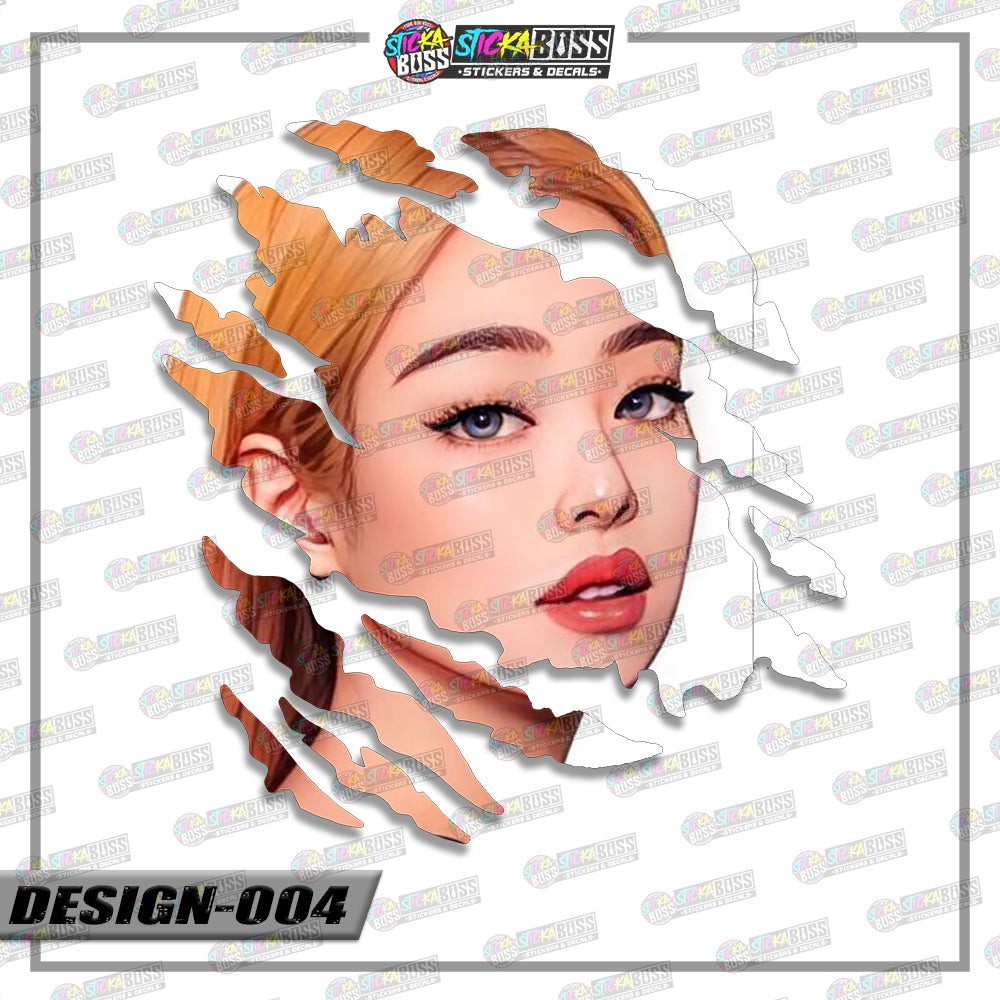 BLACKPINK PART 2 | ANIME SCRATCH STICKER【VINYL PRINTED】( LAMINATED / WATERPROOF )【Stickaboss】