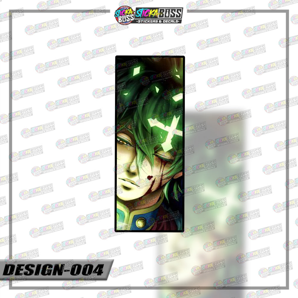 BLACK CLOVER | RECTANGLE SIZE  VINYL STICKER 【VINYL PRINTED】( LAMINATED / WATERPROOF )