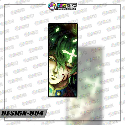 BLACK CLOVER | RECTANGLE SIZE  VINYL STICKER 【VINYL PRINTED】( LAMINATED / WATERPROOF )