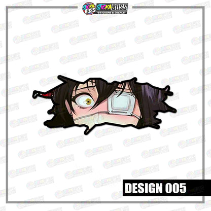 KAKEGURUI | CRACK PEEKERS  ( ANIME VINYL STICKER DECALS )【Stickaboss】