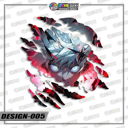 HUNTER X HUNTER | ANIME SCRATCH STICKER【VINYL PRINTED】( LAMINATED / WATERPROOF )【Stickaboss】