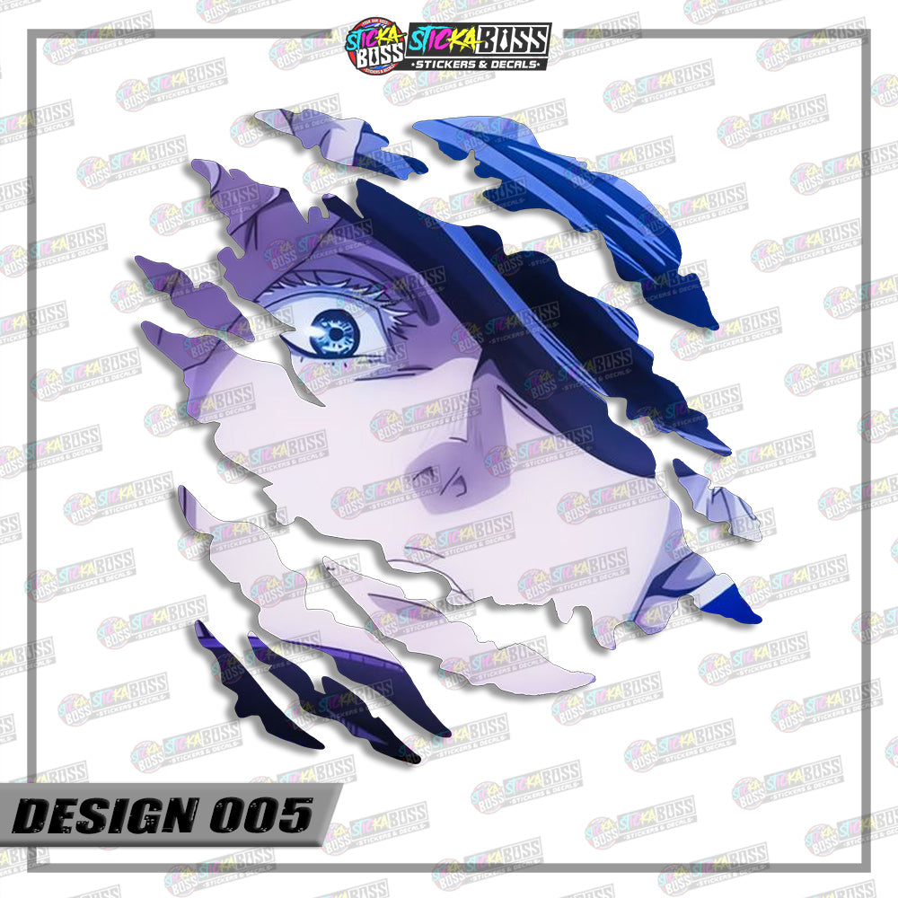 JUJUTSU KAISEN PART 1 | ANIME SCRATCH STICKER【VINYL PRINTED】( LAMINATED / WATERPROOF )【Stickaboss】