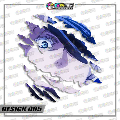JUJUTSU KAISEN PART 1 | ANIME SCRATCH STICKER【VINYL PRINTED】( LAMINATED / WATERPROOF )【Stickaboss】