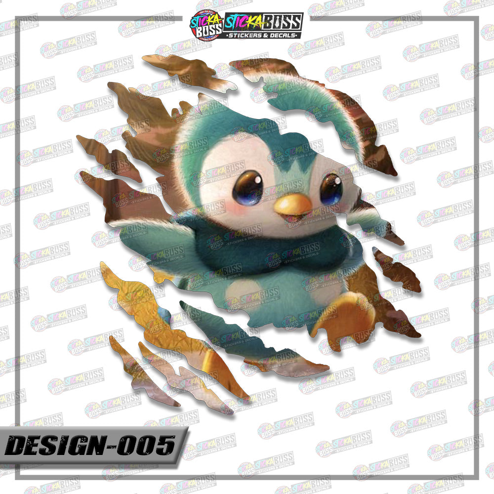 POKEMON PART 1 | ANIME SCRATCH STICKER【VINYL PRINTED】( LAMINATED / WATERPROOF )【Stickaboss】