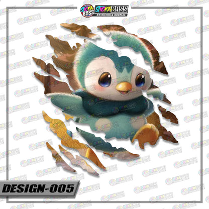 POKEMON PART 1 | ANIME SCRATCH STICKER【VINYL PRINTED】( LAMINATED / WATERPROOF )【Stickaboss】