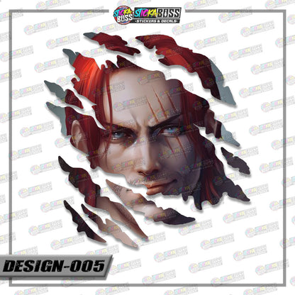 ONE PIECE PART 2 | ANIME SCRATCH STICKER【VINYL PRINTED】( LAMINATED / WATERPROOF )【Stickaboss】