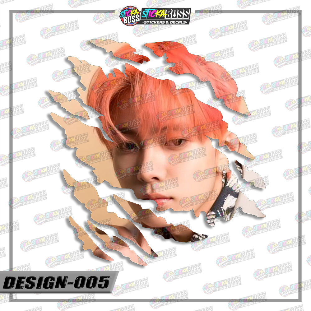 ENHYPEN | SCRATCH STICKER【VINYL PRINTED】( LAMINATED / WATERPROOF )【Stickaboss】