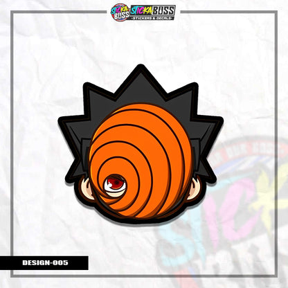 NARUTO | ANIME STICKER HEADS ( ANIME VINYL STICKER DECALS )【Stickaboss】 (Copy)