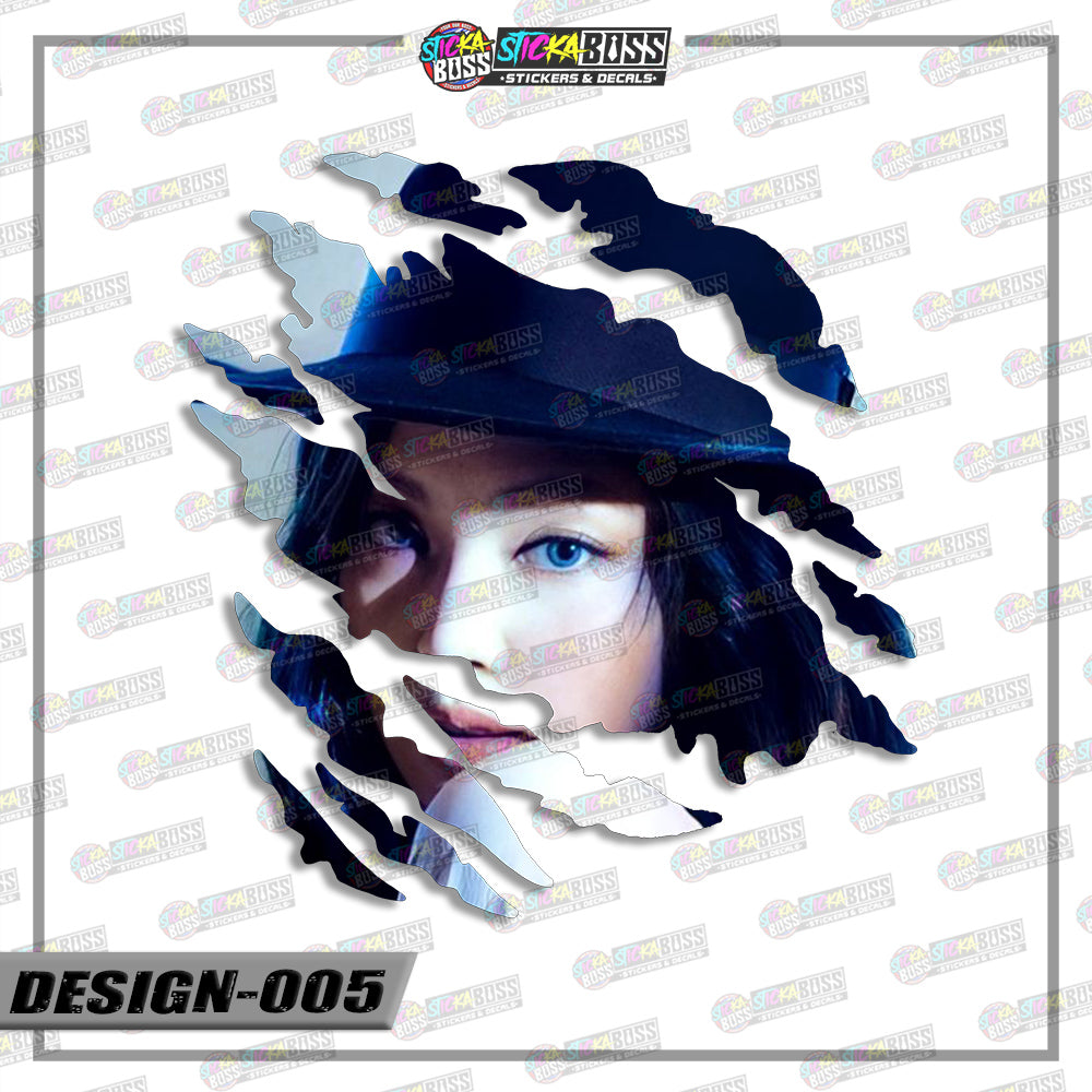 BLACKPINK | SCRATCH STICKER【VINYL PRINTED】( LAMINATED / WATERPROOF )