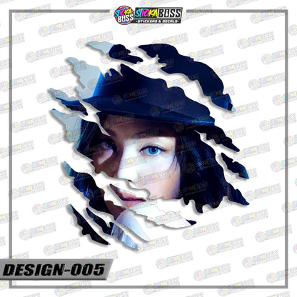 BLACKPINK | SCRATCH STICKER【VINYL PRINTED】( LAMINATED / WATERPROOF )