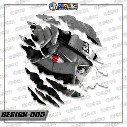 NARUTO PART 2 | ANIME SCRATCH STICKER【VINYL PRINTED】( LAMINATED / WATERPROOF )【Stickaboss】