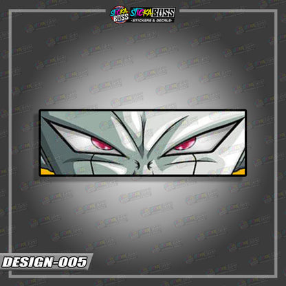 DRAGON BALL Z | ANIME  EYE SLAP STICKER【VINYL PRINTED】( LAMINATED / WATERPROOF )