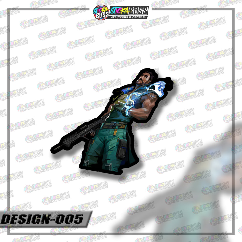 VALORANT | VINYL STICKER【VINYL PRINTED】( LAMINATED / WATERPROOF ) (Copy)