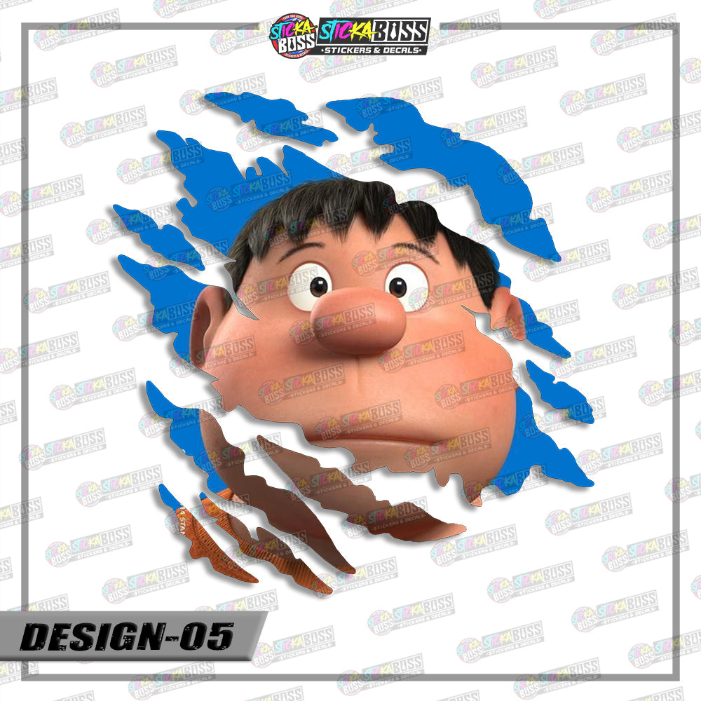 DORAEMON | ANIME SCRATCH STICKER【VINYL PRINTED】( LAMINATED / WATERPROOF )