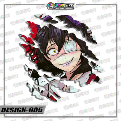KAKEGURUI | ANIME SCRATCH STICKER【VINYL PRINTED】( LAMINATED / WATERPROOF )【Stickaboss】