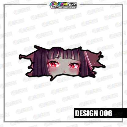 KAKEGURUI | CRACK PEEKERS  ( ANIME VINYL STICKER DECALS )【Stickaboss】