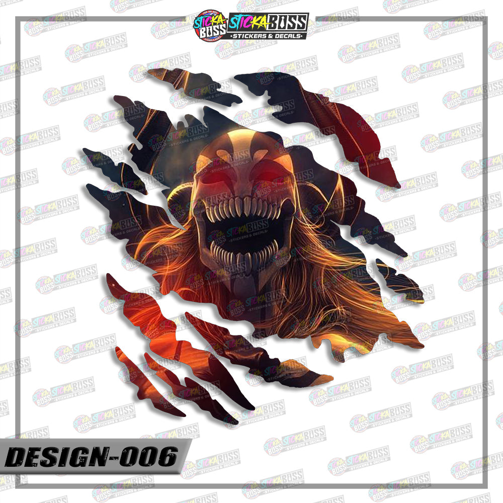 BLEACH | ANIME SCRATCH STICKER【VINYL PRINTED】( LAMINATED / WATERPROOF )【Stickaboss】